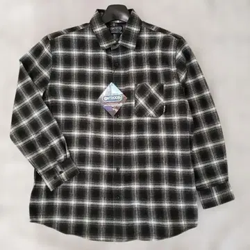 OUTDOOR PRODUCTS 플란넬 셔츠 긴팔 랙/화이트 체크 새상품