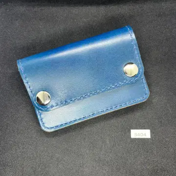 S404 숏 트래커풍 지갑 (터콰이즈 블루)