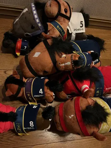 서러브레드 호스 컬렉션 봉제 인형