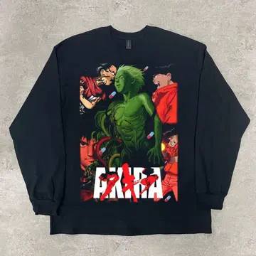 AKIRA 아키라 [ L 사이즈 ] 긴팔 블랙