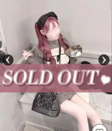 HONEY MEW 암커버 포함 MW 모노그램 원피스 프리 사이즈