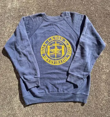 90s usa제 Hanes 칼리지 로고 맨투맨