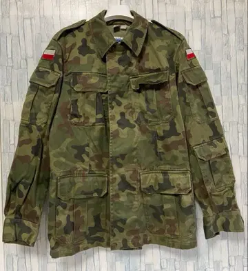 방출품 폴란드군 판테라 카모플라주 자켓 카모플라주
