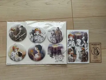 약속의 네버랜드 체험 뮤지엄 캔 배지 세트