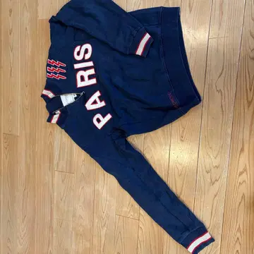 HYDROGEN PARIS 집업 맨투맨 M 네이비