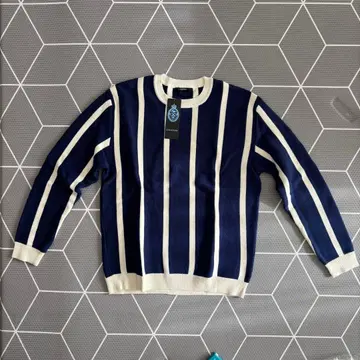 GUILD PRIME 스트라이프 니트 스웨터