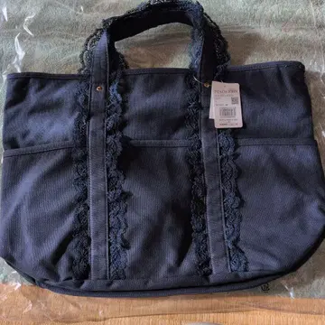 피치 존 캠퍼스 토트백 L 네이비