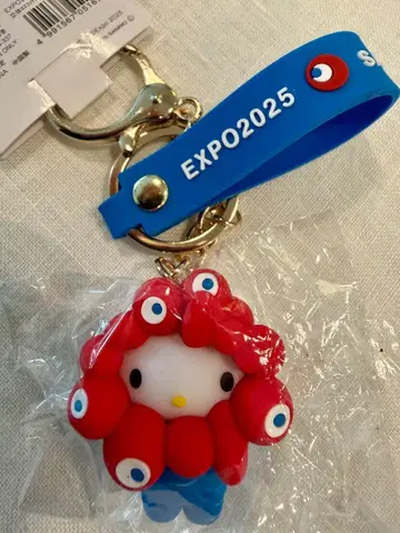 [회장 내 한정판] EXPO2025 미야쿠미야쿠 x 산리오 키티 키링