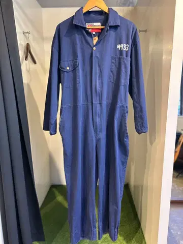 레어 아메카지 네이비 오버롤 4433 storm master