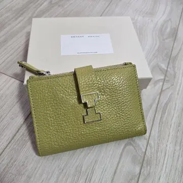 IACCUCI 이악쿠치 접이식 지갑 가죽