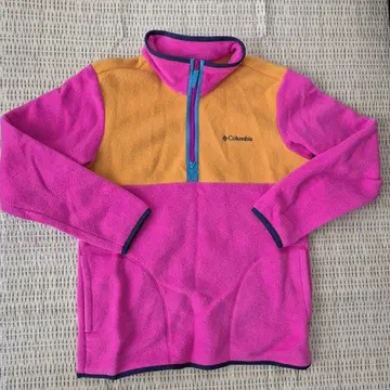 컬럼비아 하프 지퍼 플리스 여성용 L