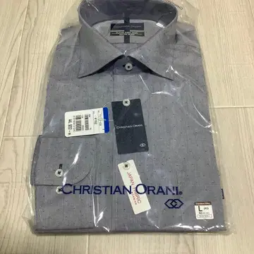 CHRISTIAN ORANI 긴팔 와이셔츠 L 그레이
