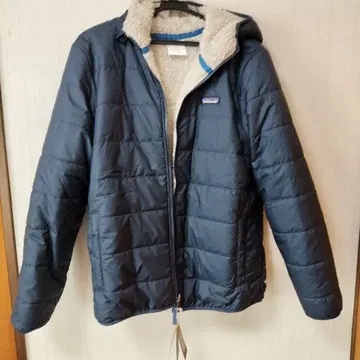 patagonia 네이비 플리스 자켓 리버서블