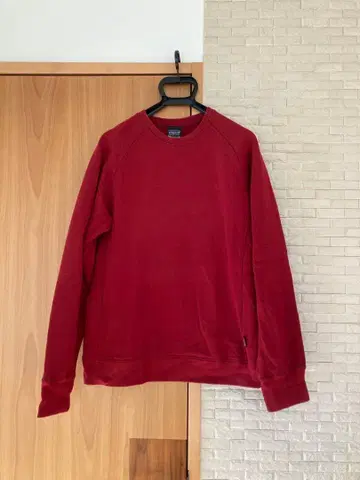 patagonia 오가닉 코튼 트레이닝복 S 사이즈 레드