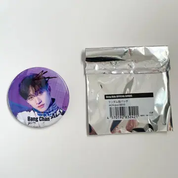 Stray Kids 방찬 사인 포함 캔뱃지