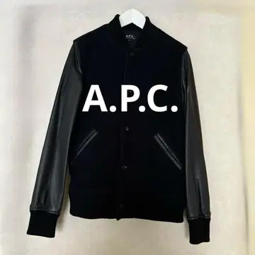 A.P.C. 네이비 바시티 자켓 XS