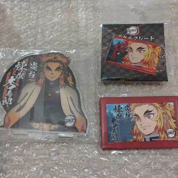 귀멸의 칼날 렌고쿠 쿄쥬로 묶음 판매 캔뱃지 아크릴 스탠드