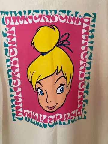 팅커벨 빅 사이즈 트레이닝복