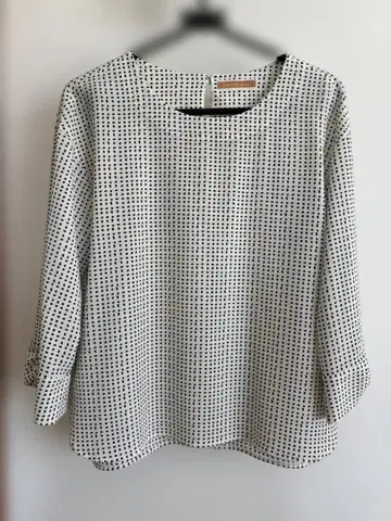 ENRICO DOMANI 도트 무늬 블라우스