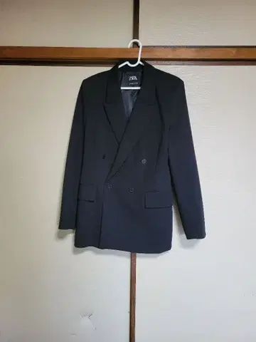 ZARA 더블 브레스트 자켓 블레이저