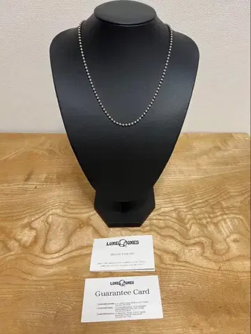 새상품급 LONE ONES MF HOOK 3mm 공 체인 목걸이