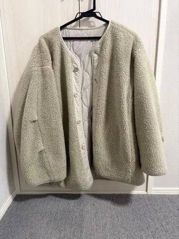 CLANE 클라네 리버서블 보아 재킷