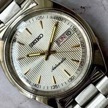 SEIKO 오버홀 완료 데이데이트 자동 와인딩 빈티지 70년대 실버