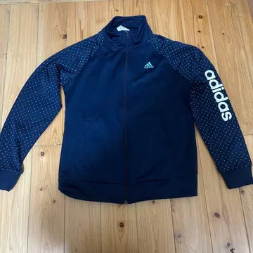 adidas 네이비 도트 무늬 저지