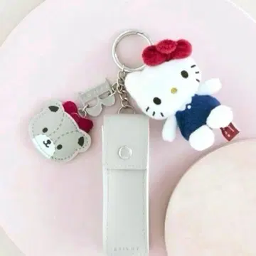 HELLO KITTY x BRILMY 거울 포함 립 참 타이니 참