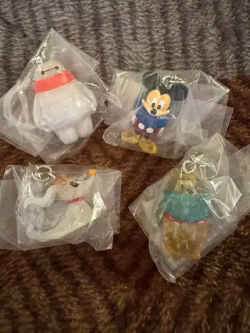 디즈니 캐릭터 메지루시 액세서리 Winter 4종 세트