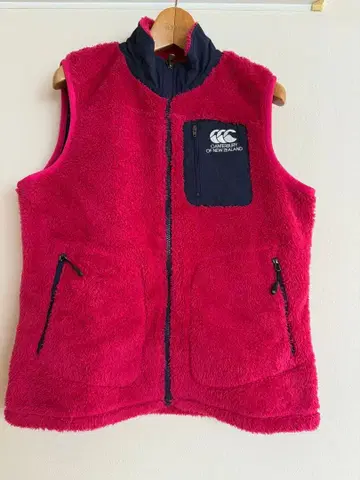 캔터베리 플리스 베스트 핑크