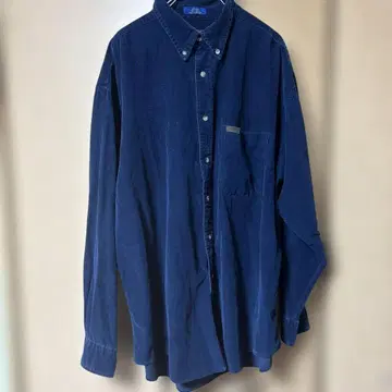 Pendleton 네이비 코듀로이 버튼다운 셔츠