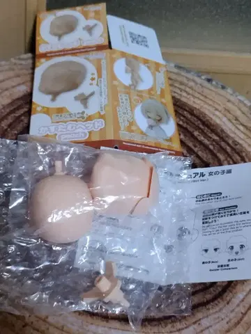 넨도로이드돌 커스텀 헤드(peach)