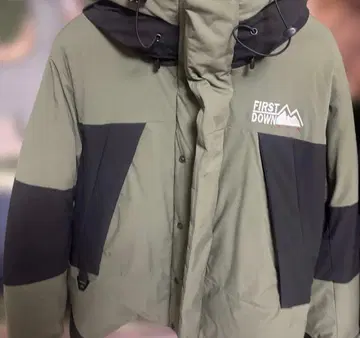 FIRST DOWN 다운 자켓 S 사이즈 올리브 그린