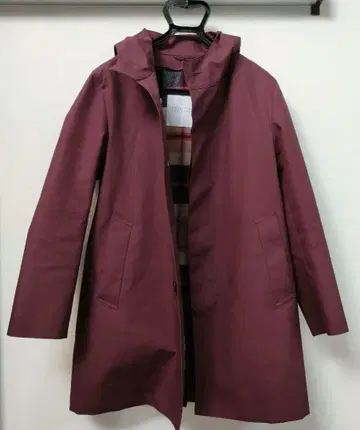 MACKINTOSH PHILOSOPHY 버건디 스텐카라 코트 36