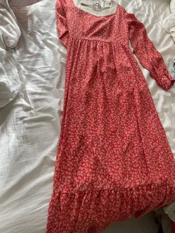 Lily brown 롱 원피스 꽃