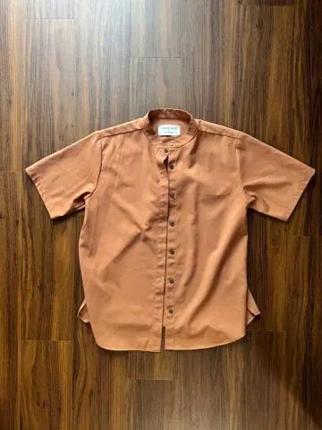 UNITED TOKYO 반팔 셔츠 사이즈 2 오렌지