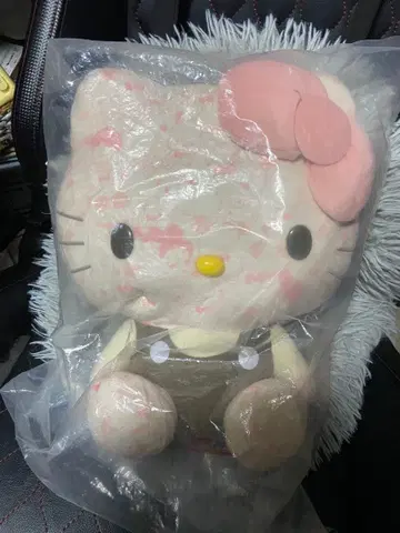 헬로키티 45주년 기념 걸리시 인형 BIG 봉제 인형 키티