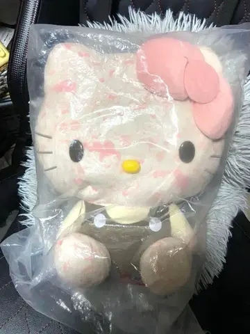 헬로키티 45주년 기념 걸리시 인형 BIG 봉제 인형 키티