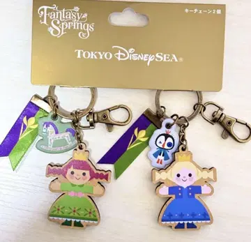 판타지 스프링스 아나와 눈의 여왕 안나 키체인 디즈니씨