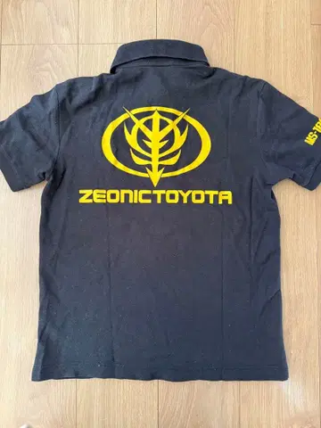 ZEONICTOYOTA 블랙 피케 셔츠