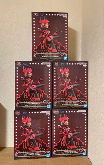 해즈빈 호텔에 오신 것을 환영합니다 모니터 탑 피규어 알래스터 5종 세트