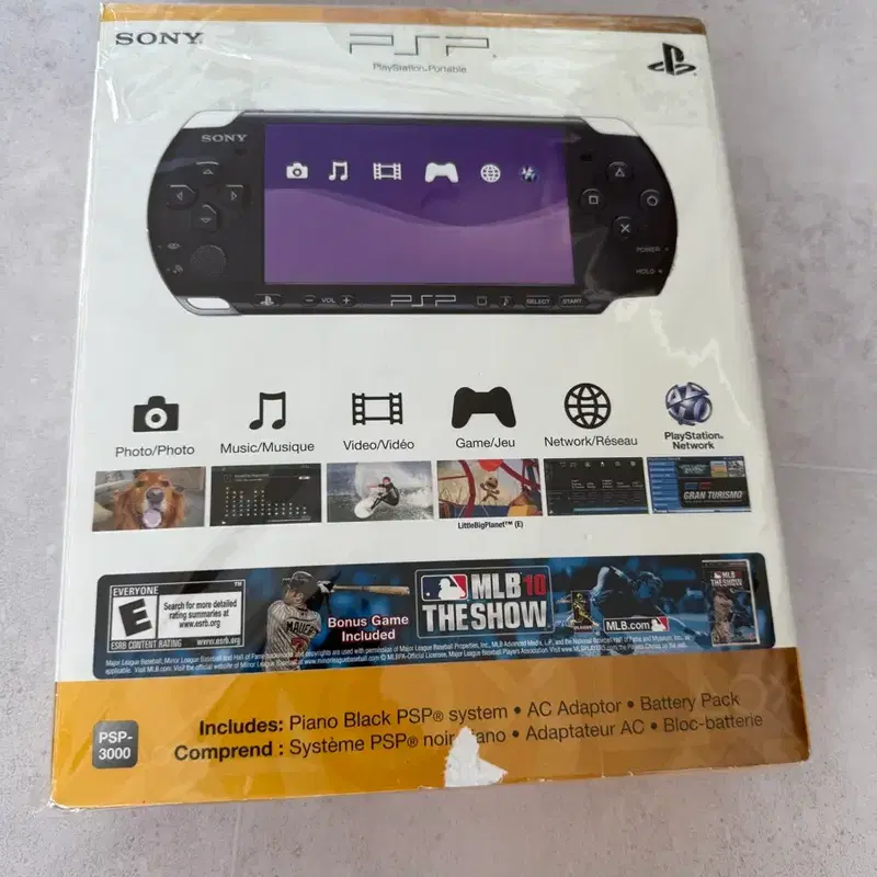 Sony PSP 3000 피아노 블랙 풀박스(북미판)