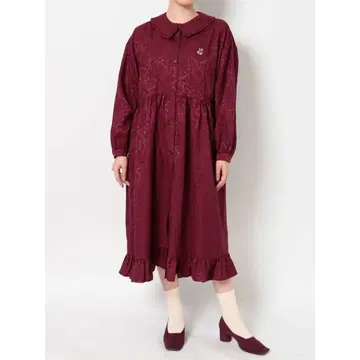 메리제니 원피스 자카드