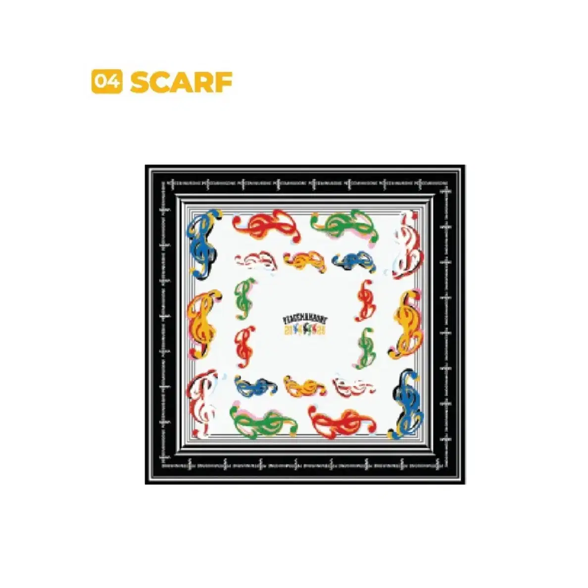 G-DRAGON | 지드래곤 G-dragon Scarf GD Exhibition Goods (sealed