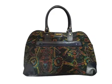 CHECK POINT 다색 자수 핸드백 핸드백 토트백