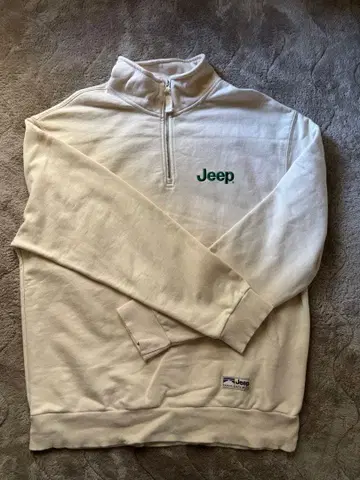 JEEP 지프 하프 지퍼 맨투맨 XL 사이즈