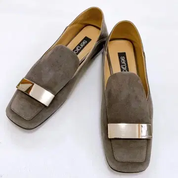 세르지오로시 sr1 로퍼 슬립온 실버바 36 23.5 상당