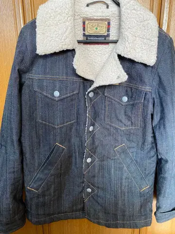 DOPE&DRAKKAR RED WOOD 콜라보 일본제 데님 런치 자켓