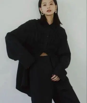 Knuth Marf 쉬링 셔츠 블랙